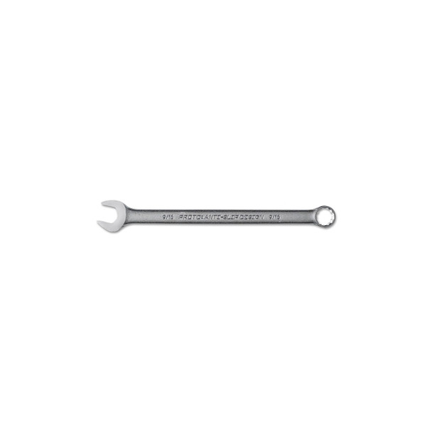 TorquePlus™ Combination Wrench, 9/16 in Opening, 8-7/8 in OAL, 12-point, SAE, Satin