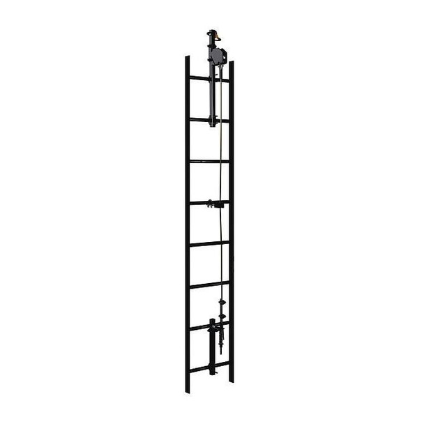 Lad-Saf Cable Vertical Safety System, 30 ft Length, 620 lb Weight Capacity