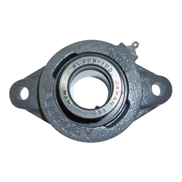 Ntn Flange Bearing,2-Bolt,Ball,5/8" Bore UELFLU-5/8M