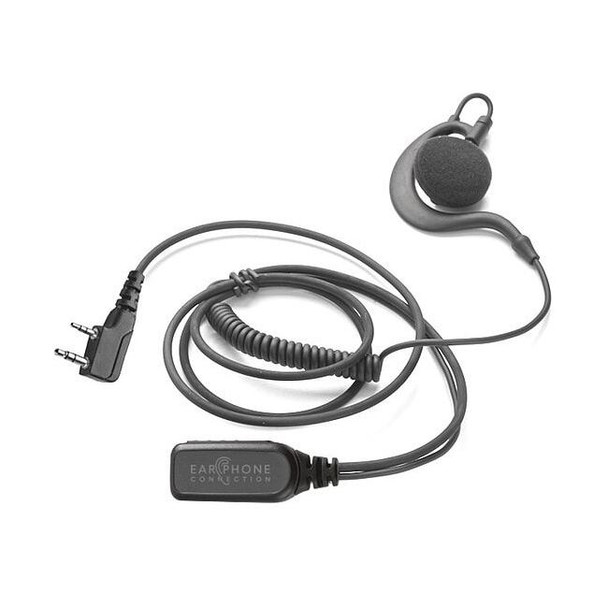 Earphone Connection Light Duty Speaker Earhook Clip-On,Black EP201