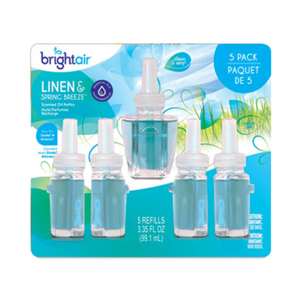 BRIGHT Air® FRESHENER,EL,OIL,REF,LNEN BRI900669CT