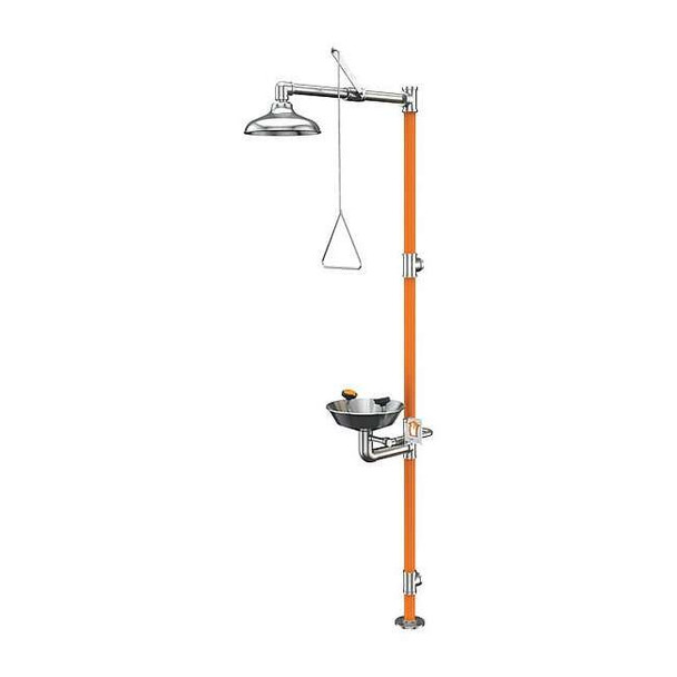 Guardian Equipment Drench Shower With Face/Eyewash,16 In. W G1996