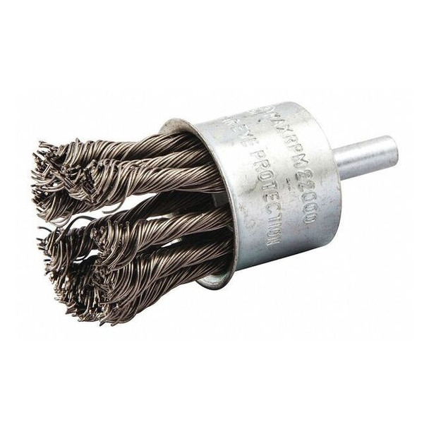 Manufacturer Varies End Brush,Twisted,1-1/8" dia.,22000 rpm 66252839027