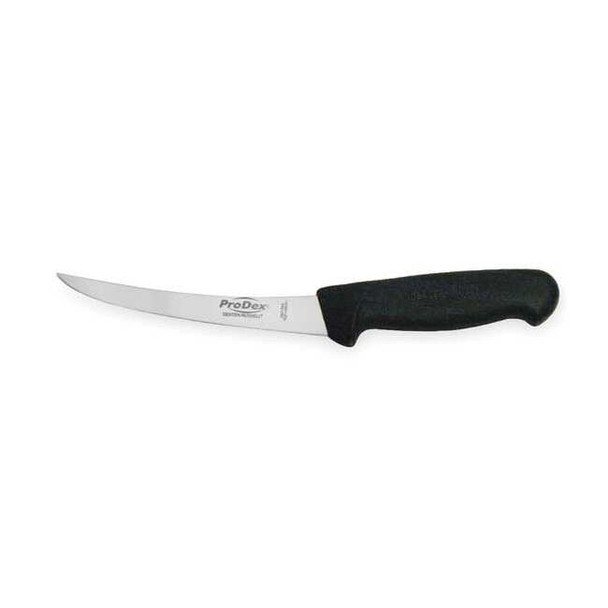 Dexter Russell Boning Knife,6 in Blade,Black Handle 27033