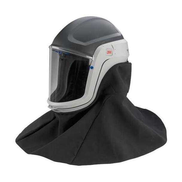 3m Helmet with Visor and Flame Resistant Shroud, Versaflo, ,Universal M-407