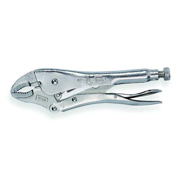 Irwin Locking Plier,Plain Grip,10" L 10WR