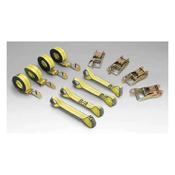 B/a Products Co Tie-Down Strap,Ratchet,2 In.,4000 lb. 38-200SH