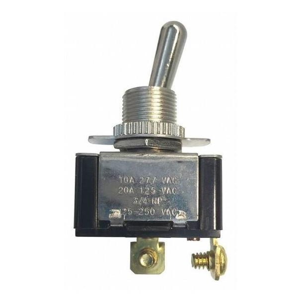 Gardner Bender Toggle Switch, SPST, On/Off, 3/4 hp at 125 to 250V AC GSW-110