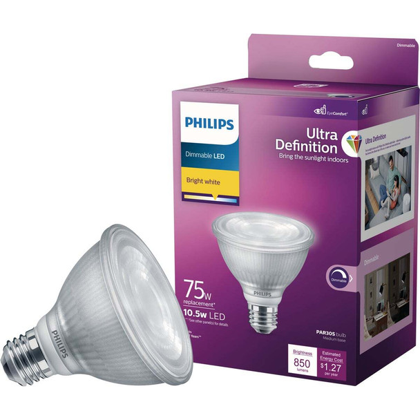 Philips 75w Par30s Bw Led Bulb 575968