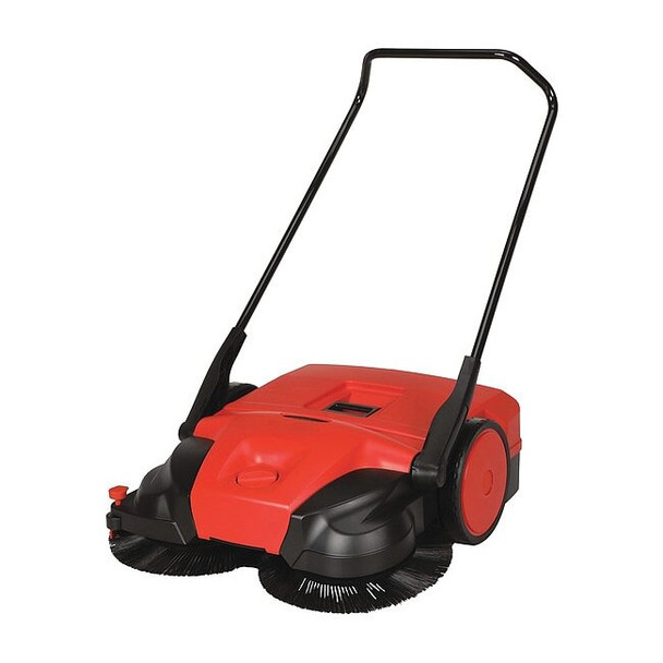 Bissell Commercial Push Sweeper,31 in.W,13.2 gal,WalkBehind BG477