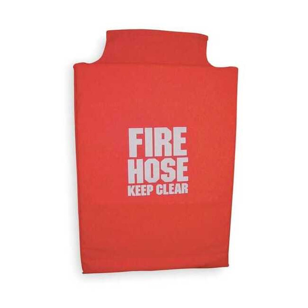 Moon American Fire Hose Cover,32 In.L,22 In.W,Red 139-29