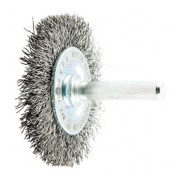 Manufacturer Varies Wire Wheel Brush,Crimped,Carbon Steel 66252839029