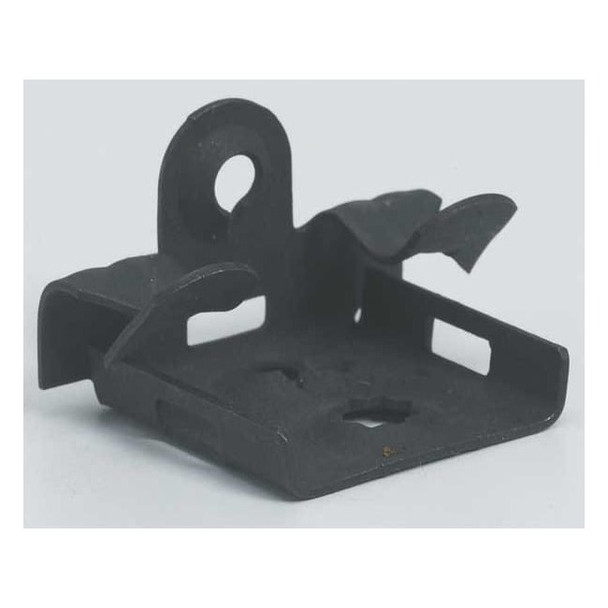 Flange Clip, Suspend Boxes or Fixtures Use, Steel, Zinc Phosphate