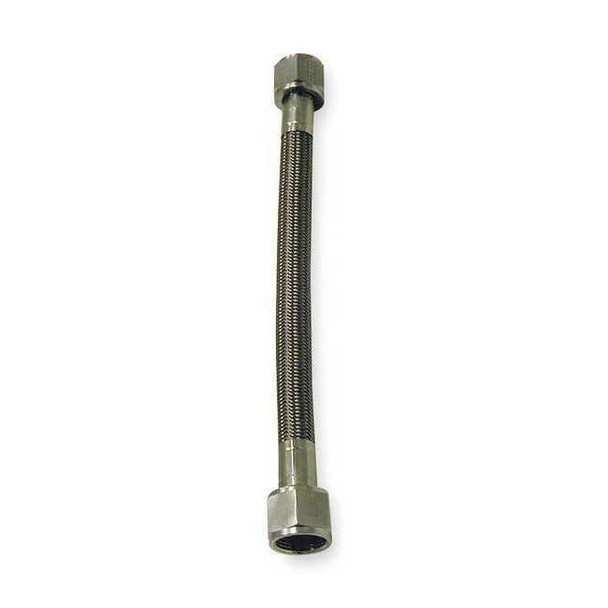 Aeroquip PTFE Hose,3/16 IDx24 In L,SS,3000 PSI 1PCG2