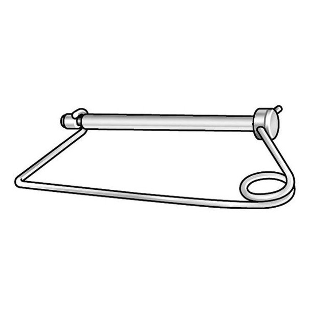 Manufacturer Varies Safety Pin, 3/4 Dia, Material: Steel 5VU97