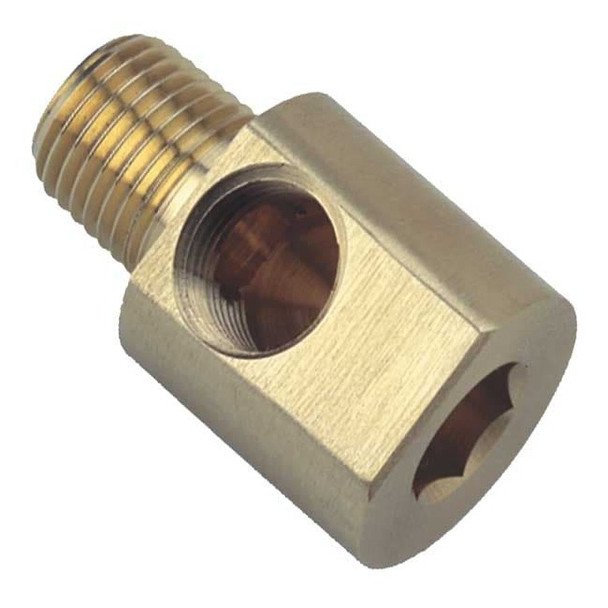Hex Key Elbow Brass Street Elbow, 1/8 in Female NPT X 1/8 in Male NPT