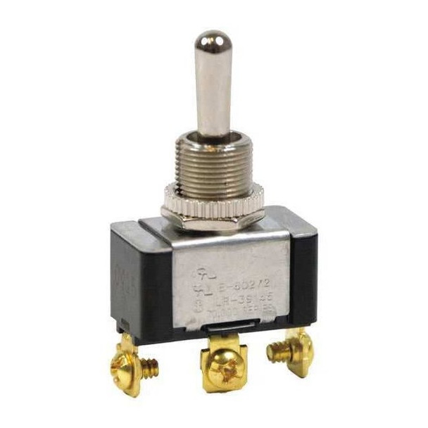 Gardner Bender Toggle Switch, SPDT, On/Off/On, 3/4 hp at 125 to 250V AC GSW-13