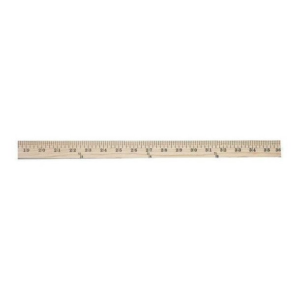 Westcott Ruler,Wood,36 In. 10420