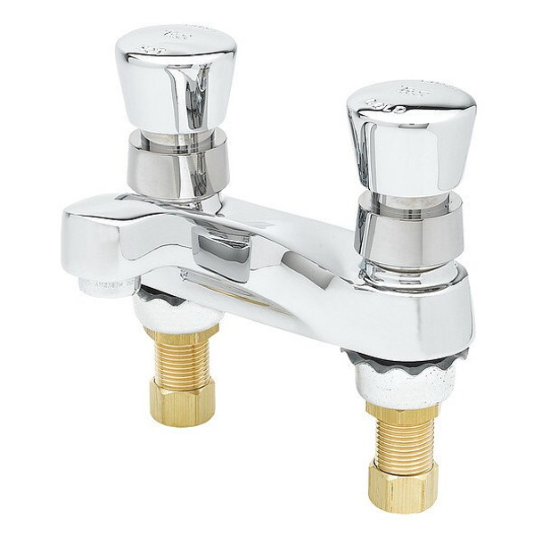 T&s Brass Low Arc,Chrome,T&S,Brass,2.2gpm B-0831