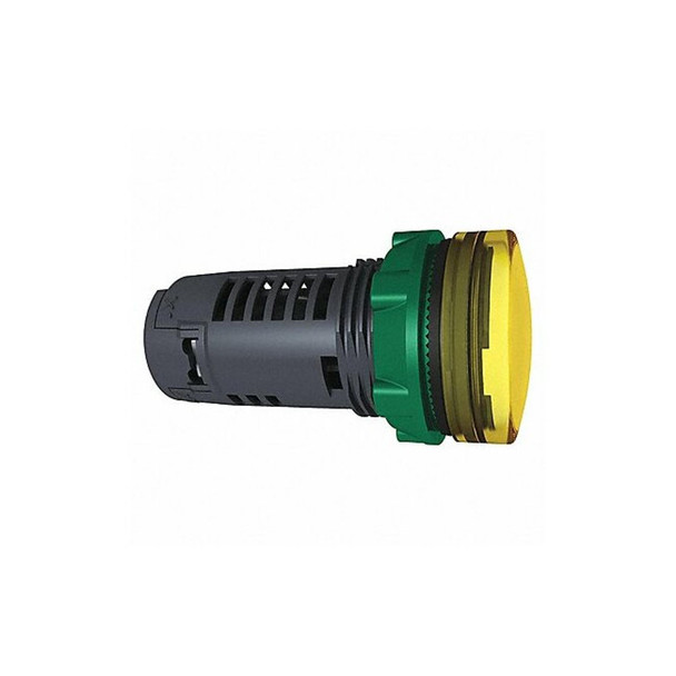 Schneider Electric Pilot Light,Yllw,LED Lamp Type XB5EVG8