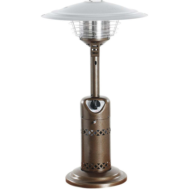 10,000 BTU Bronze Stainless Steel Tabletop Patio Heater SRPT03