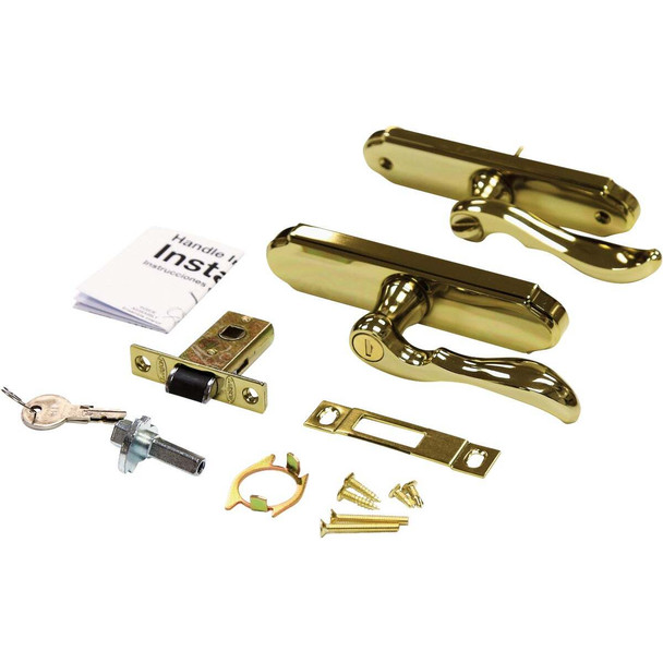 Larson M2 Brass Storm Door Leverset CH3020701