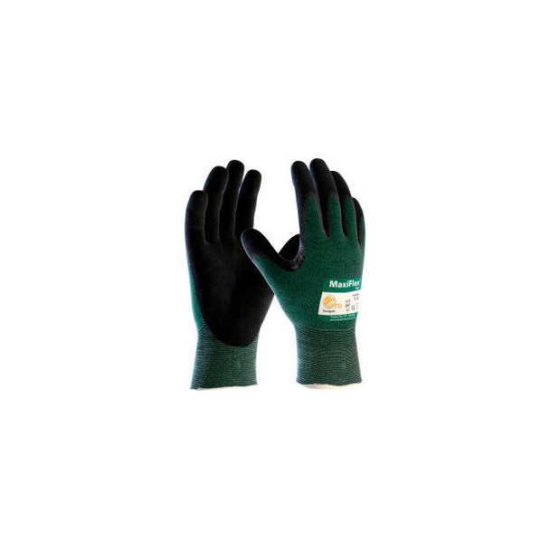 PIP MaxiFlex Cut Micro-Foam Nitrile Coated Gloves Black X-Large 12 Pairs