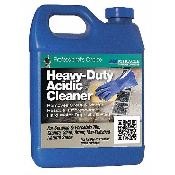 Miracle Sealants Acidic Cleaner,Bottle,32 oz.,PK6 HDAC6QT