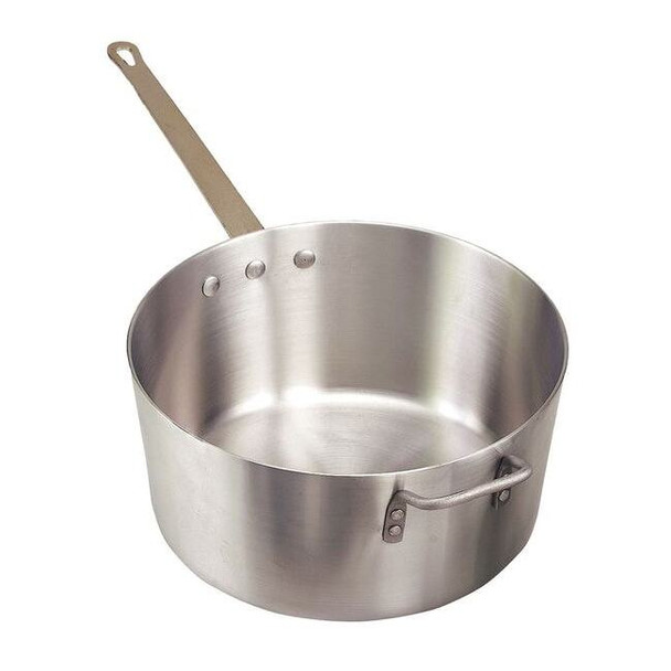 Crestware Sauce Pan,11 1/2 in Dia,Aluminum PAN10