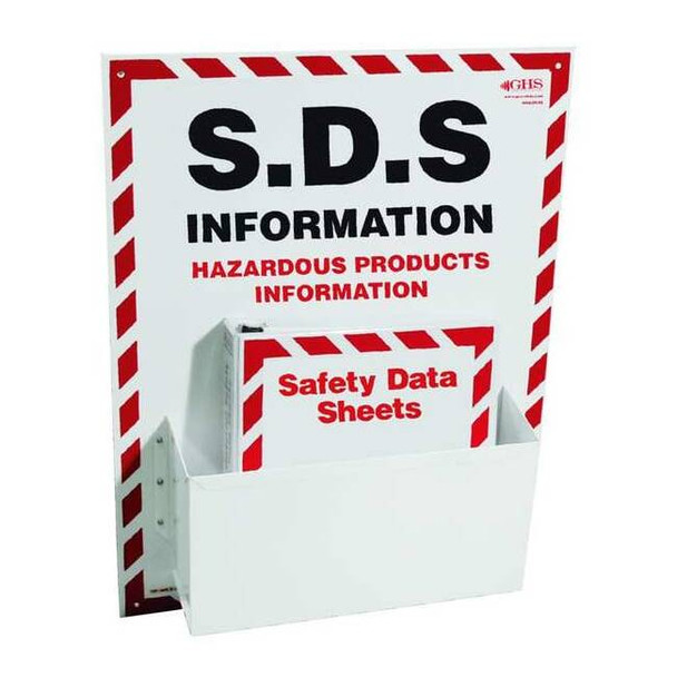 Ghs Safety Information Center, 24 in H GHS1012