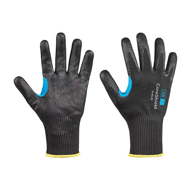 Cut-Resistant Gloves, Cut Level A6 ,Dipped ,Nitrile ,Smooth ,S 1 PR