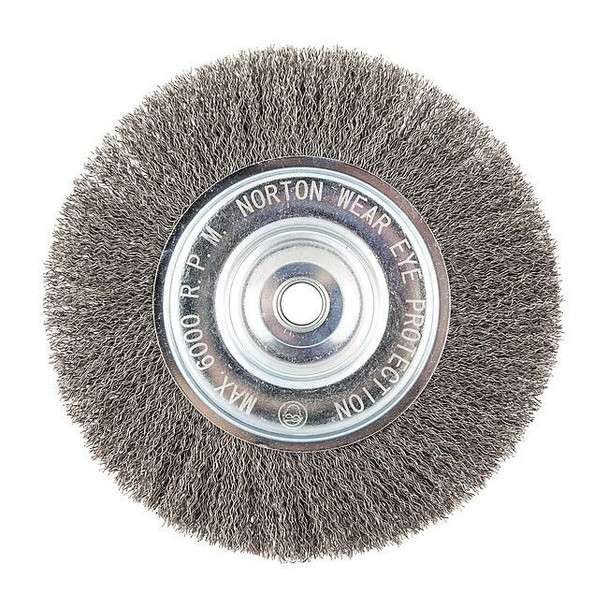 Manufacturer Varies Wire Wheel Brush,Crimped,Carbon Steel 66252839089