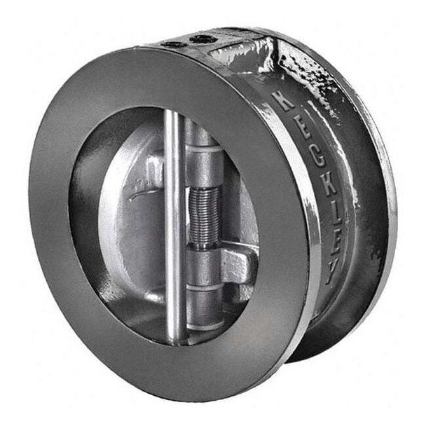 Keckley 6" Cast Iron Wafer Check Valve DD1F-CI-34136-600