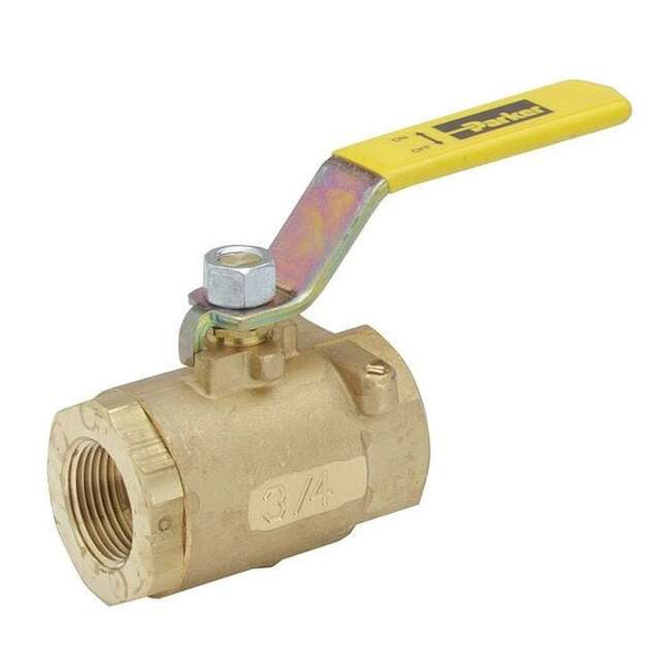 Manufacturer Varies 1/4" FNPT Brass Ball Valve Inline XV502P-4