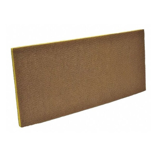 Scotch-Brite Scrubbing Pad,Yellow,Size 14" x 20",PK5 09555