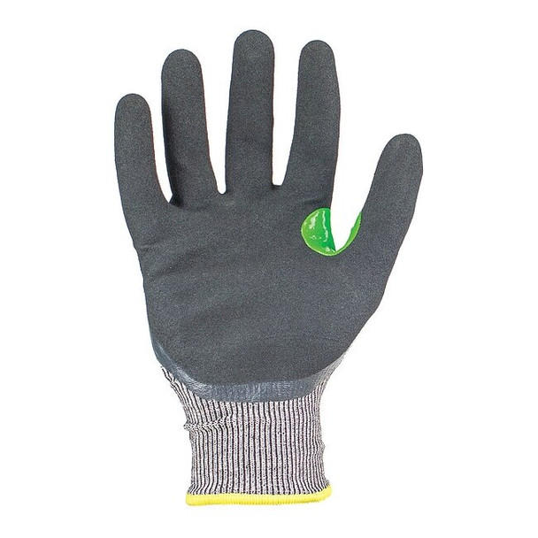 Knit Gloves, Cut Level A2 ,Double Dipped ,Nitrile ,Sandy ,XL 1 PR