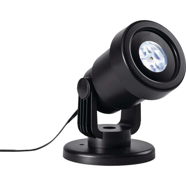 Alpine LED 24W 120V Rotating Snowflake Laser Light Projector Pack of 9