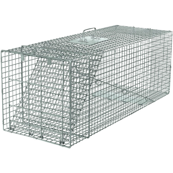Havahart Professional Galvanized Steel 42 In. Extra-Large Live Animal Trap 1081