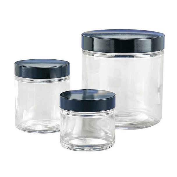 Kimble Chase Straight Sided Jar,16 oz.,PK12 5411689V-21