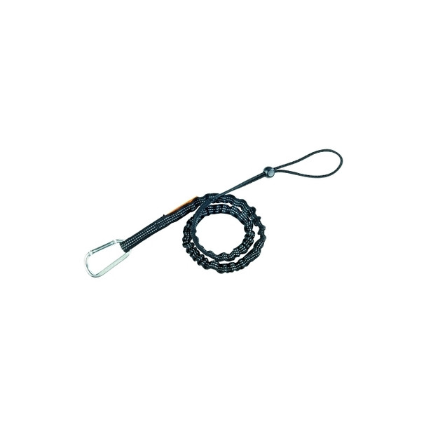 Squids® Tool Lanyard, 35 in to 42 in x 1 in, 10 lb, Black