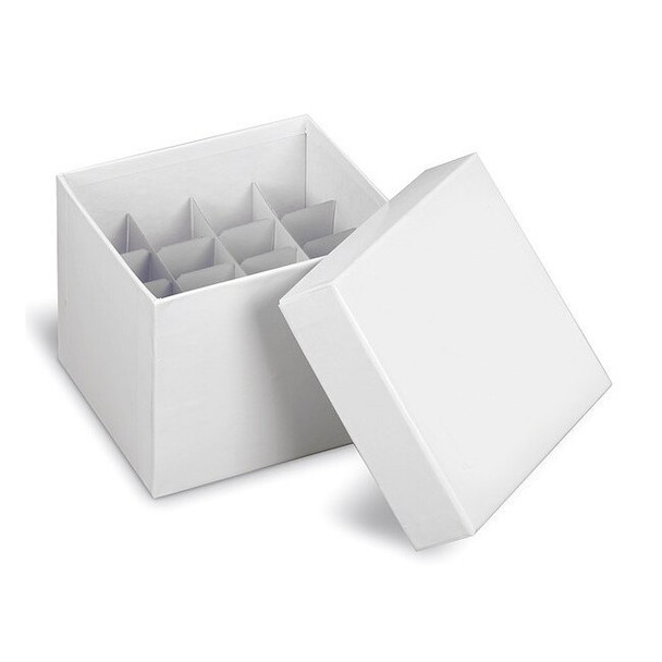 Heathrow Scientific Box 15 And 50ml,Lid,White,PK10 HS2860M
