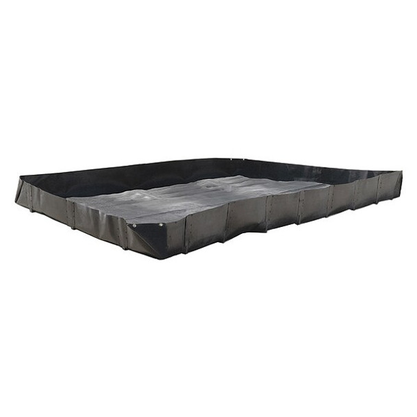 Condor Containment Berm,6ft.W,179gal.Spill Cap. BD-46-AL-L-C
