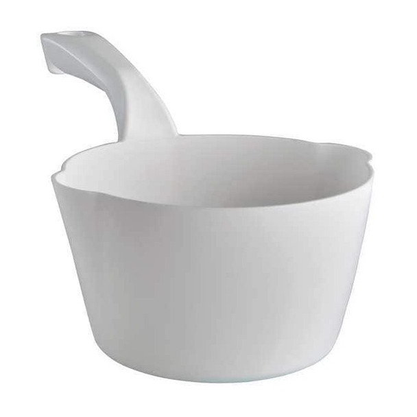 Vikan Small Hand Scoop,White,11-39/64" L 56815