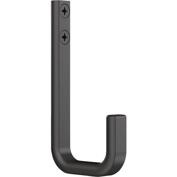 National Hardware 4 In. Matte Black Reed Modern Hook N337-915