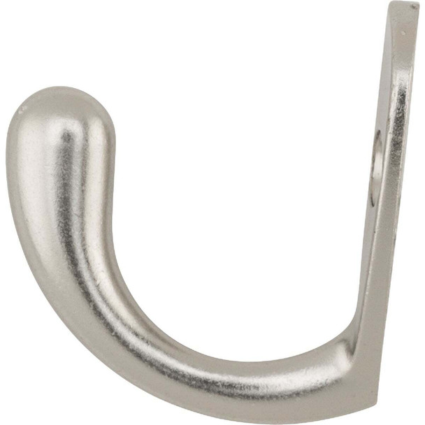 National Hardware Satin Nickel Single Prong Robe Hook N830-142