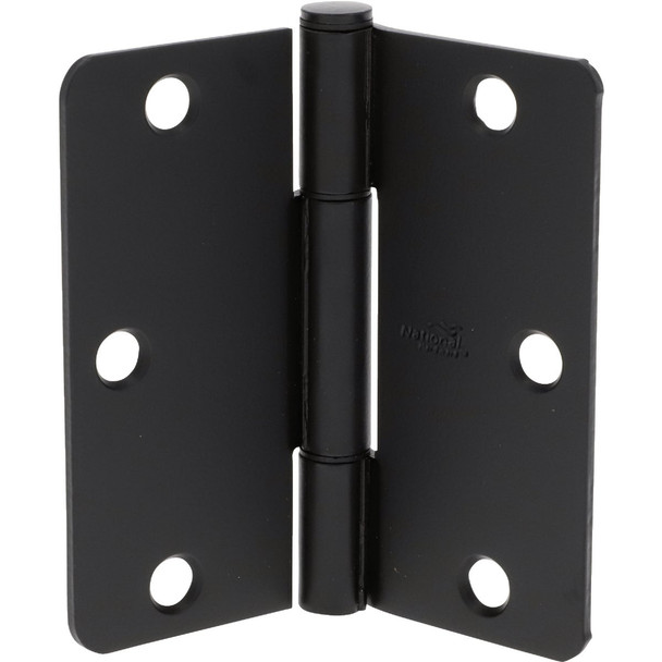 National Hardware 1/4" Bl Rd Sqk Grd Hinge N830-446