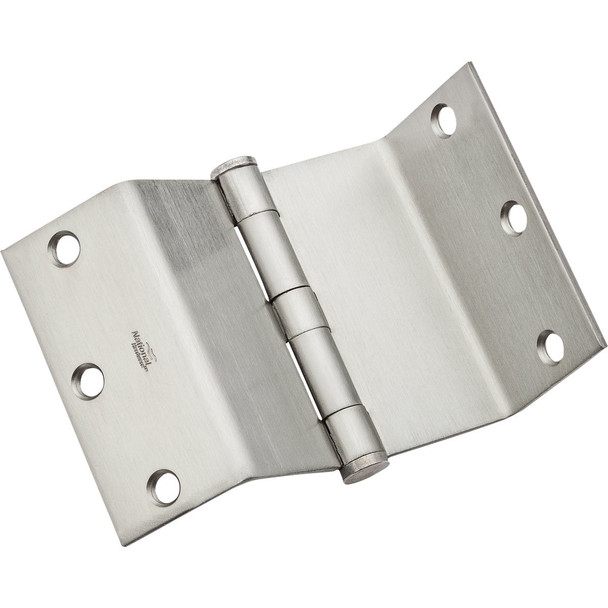 National Hardware Satin Chrome Swing Clear Hinge N236-021