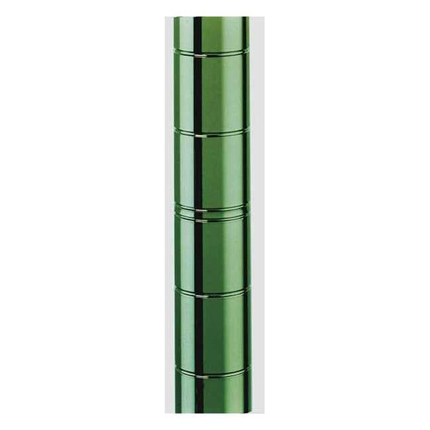 Metro Mobile Post, 1"W x 74-5/8"H, Green, PK4 74UPK3
