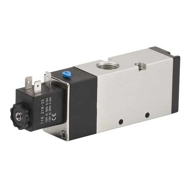 Aro Solenoid Air Control Valve,1/2 In,120VAC M254SS-120-A