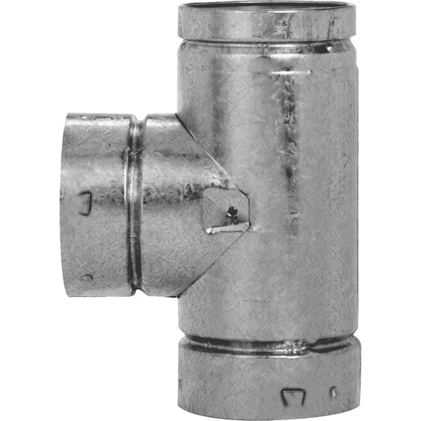 SELKIRK RV 6 In. Round Gas Vent Tee 106100